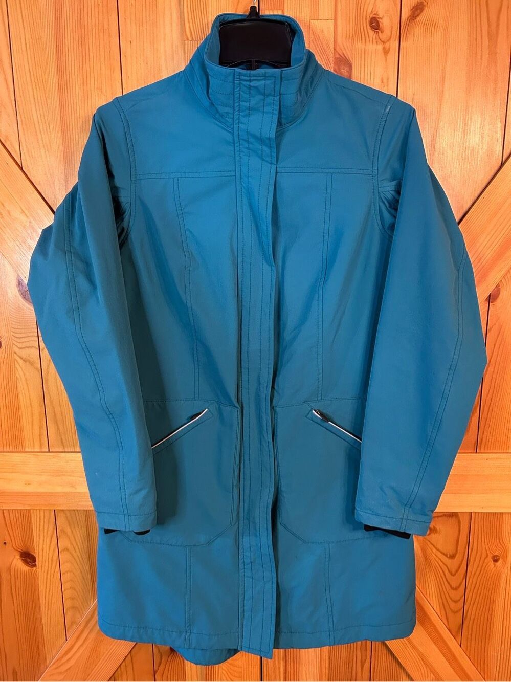 Duluth Trading Womens Mid Length Coat Size Small Pockets (0510) Read